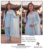 Hoor Tex 820 A To D Jimmy Choo Moti Worked Salwar Kameez