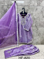 Hoor Tex 820 A To D Jimmy Choo Moti Worked Salwar Kameez