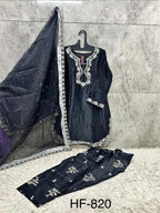 Hoor Tex 820 A To D Jimmy Choo Moti Worked Salwar Kameez
