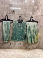 Hoor Tex 827 A To D Fandy Embroidered Salwar Kameez