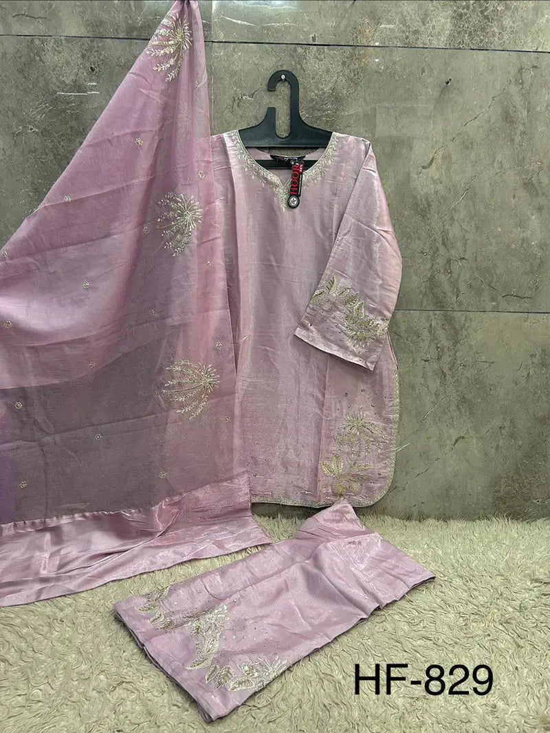 Hoor Tex 829 A To D Jimmy Choo Embroidered Salwar Kameez