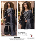 Hoor Tex 832 A To D Rayon Embroidered Salwar Kameez