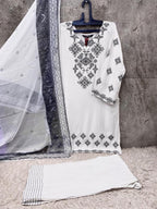 Hoor Tex 832 A To D Rayon Embroidered Salwar Kameez
