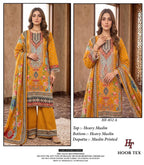 Hoor Tex 834 And 852 Muslin Digital Printed Salwar Kameez