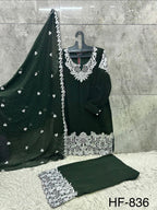 Hoor Tex 836 A To D Blooming Georgette Salwar Kameez Collection