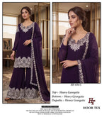 Hoor Tex 836 A To D Blooming Georgette Salwar Kameez Collection