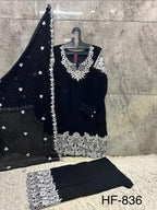 Hoor Tex 836 A To D Blooming Georgette Salwar Kameez Collection