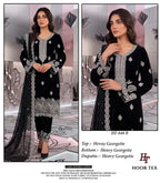 Hoor Tex 848 A To D Georgette Embroidered Salwar Kameez