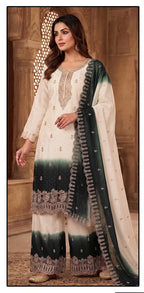 Hoor Tex 860 A To D Georgette Embroidered Salwar Kameez