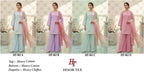 Hoor Tex 863 A To D Cotton Embroidered Salwar Kameez Collection