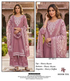 Hoor Tex 868 A To D Rayon Embroidered Salwar Kameez Collection