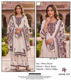 Hoor Tex 868 A To D Rayon Embroidered Salwar Kameez Collection