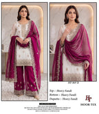 Hoor Tex 869 A To D Fandy Embroidered Salwar Kameez Collection
