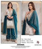 Hoor Tex 869 A To D Fandy Embroidered Salwar Kameez Collection