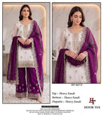 Hoor Tex 869 A To D Fandy Embroidered Salwar Kameez Collection