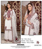 Hoor Tex 870 A To D Reyon Embroidered Salwar Kameez