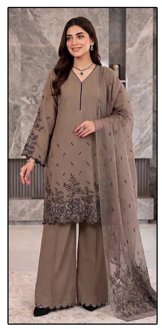 Hoor Tex 881 A To D Rayon Embroidered Salwar Kameez