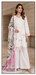 Hoor Tex 884 Cotton Printed And Embroidered Salwar Kameez