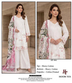 Hoor Tex 884 Cotton Printed And Embroidered Salwar Kameez
