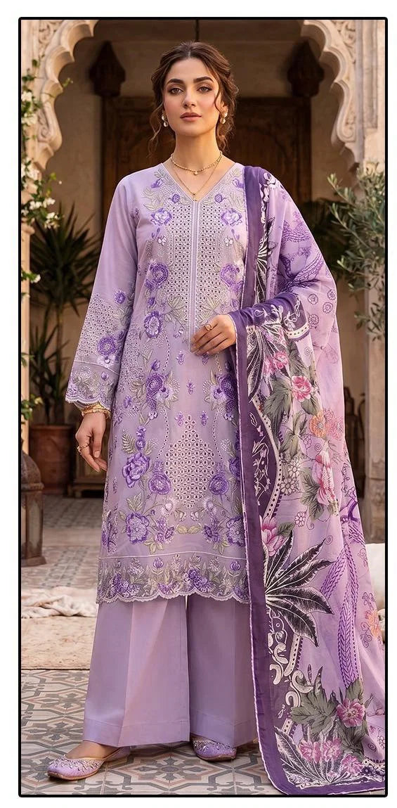 Hoor Tex 885 Cotton Embroidered Salwar Kameez