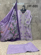 Hoor Tex 885 Cotton Embroidered Salwar Kameez