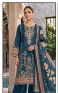 Hoor Tex 897 A To C Muslin Print Embroidered Salwar Kameez Collection