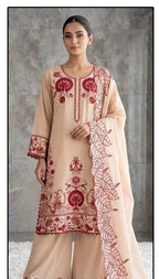 Hoor Tex 950 A To D Rayon Satin Embroidered Salwar Kameez Collection