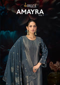 Ibiza Amayra Vol 7 Banglory Silk With Handwork Salwar Kameez