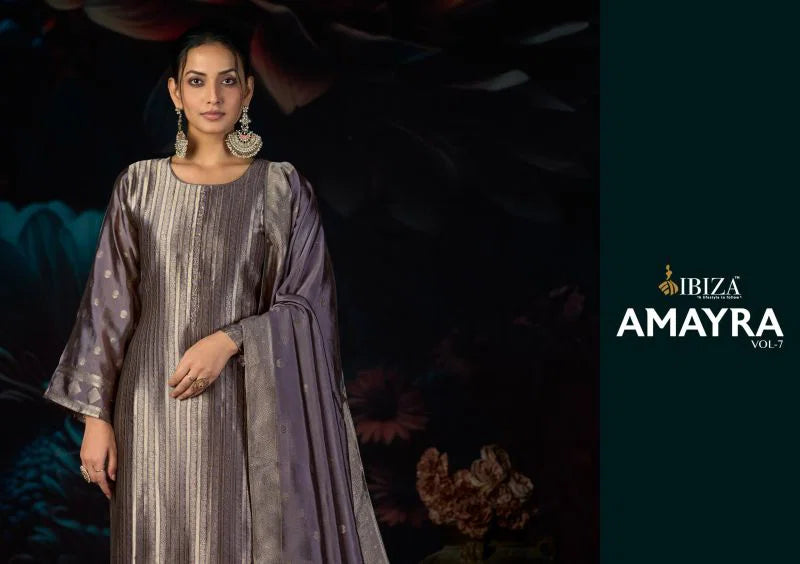 Ibiza Amayra Vol 7 Banglory Silk With Handwork Salwar Kameez