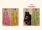 Ibiza Avantika Silk Jacquard Embroidery Worked Salwar Kameez Collection