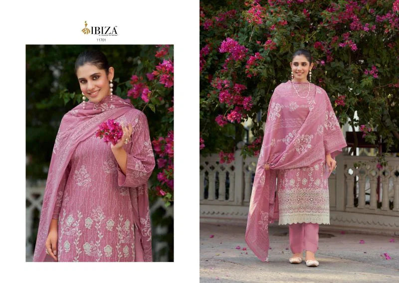 Ibiza Cotton Chapani Cambric Cotton With Digital Printed Salwar Kameez