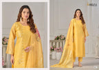 Ibiza Frappe Linen Jacquard Digital Printed Salwar Kameez