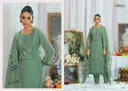 Ibiza Haneen Linen Cotton Embroidered Salwar Kameez