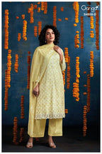 Ganga Hespera 4809 Cotton Printed Embroidered Salwar Kameez