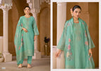 Ibiza Mahiba Pure Linen Jacqurd Digital Printed Salwar Kameez