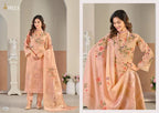 Ibiza Radin Linen Jacquard Digital Printed Salwar Kameez