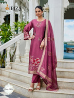 Ibiza Suroor 16042 Banglory Silk With Embroidery Work Salwar Kameez