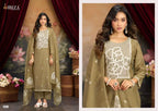 Ibiza Topaz Linen Cotton Handworked Salwar Kameez Collection