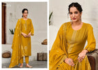 Ibiza Vivnata Banglory Silk Jacquard With Handwork Salwar Kameez