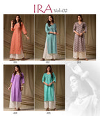 Ira Vol 2 Rayon Digital Printed Kurti Collection