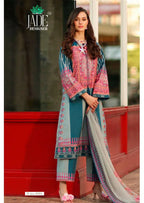Jade Ayesha Zara Vol 4 Karachi Printed Cotton Dress Material