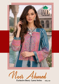 Jade Noor Ahmed Vol 4 lawn Cotton Karachi Dress Material