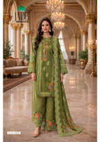 Jade Noor Ahmed Vol 4 lawn Cotton Karachi Dress Material