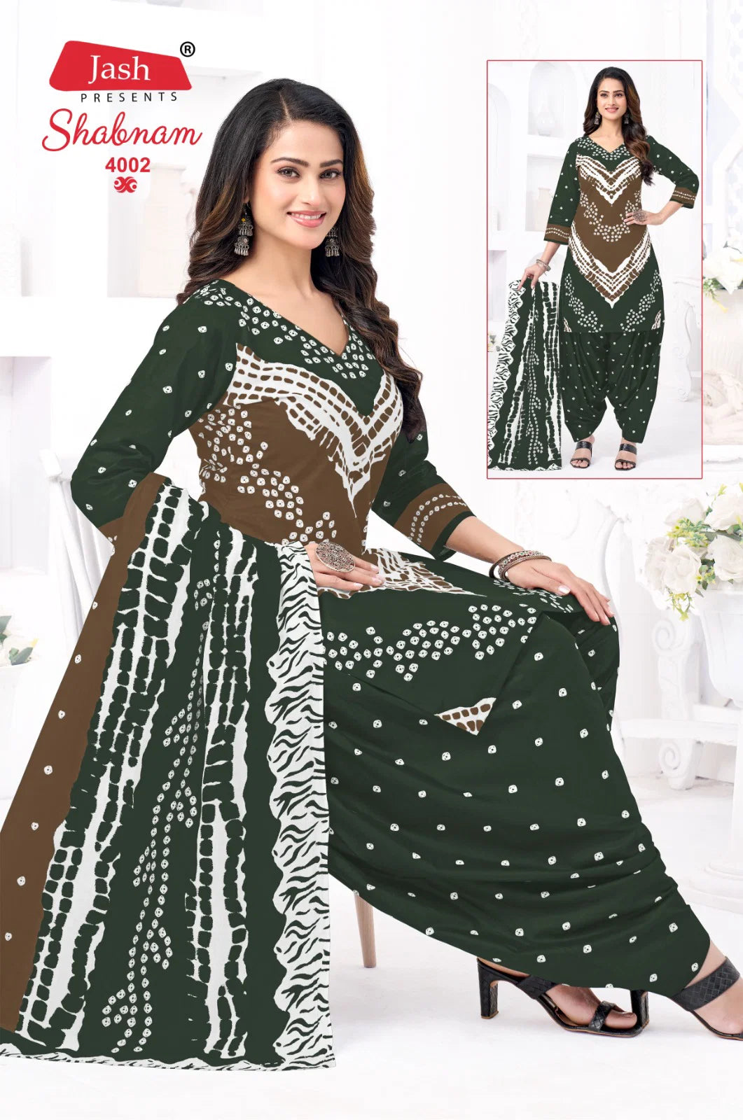 Jash Shabnam Vol 4 Bhandani Cotton Printed Dress Material Collection