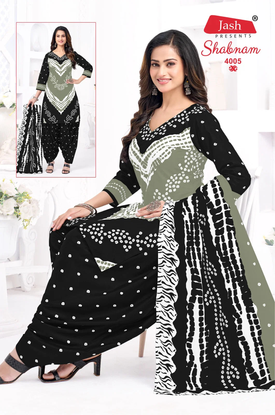 Jash Shabnam Vol 4 Bhandani Cotton Printed Dress Material Collection