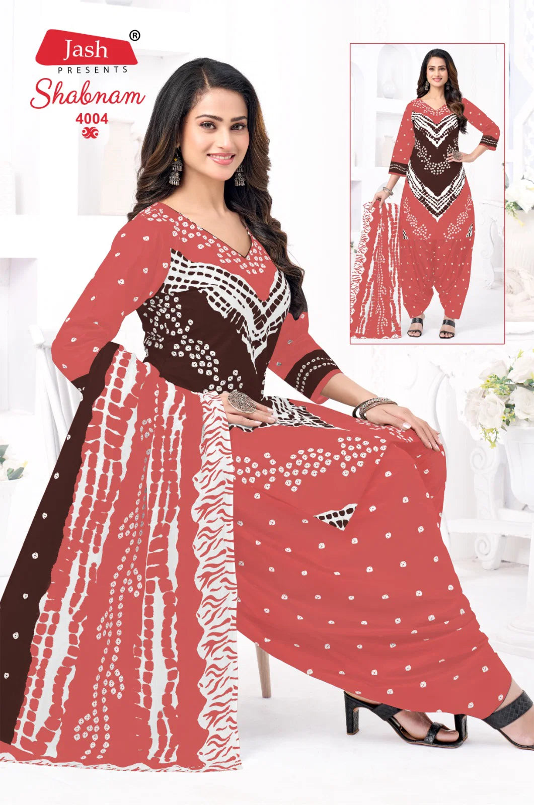 Jash Shabnam Vol 4 Bhandani Cotton Printed Dress Material Collection