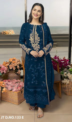 Johra Tex 133 E Georgette Embroidered Pakistani Salwar Kameez