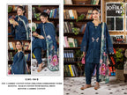 Johra Tex 184 B Cambric Cotton With Embroidery Pakistani Salwar Kameez