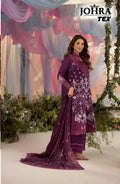 Johra Tex 187 Cambric Cotton With Embroidery Work Pakistani Salwar Kameez