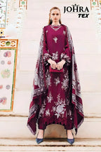 Johra Tex 194 B Rayon Cotton With Embroidered Pakistani Salwar Kameez Full Catalog available at wholesale rate.